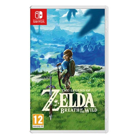 Nintendo Switch The Legend Of Zelda Breath Of The Wild Röd PAL