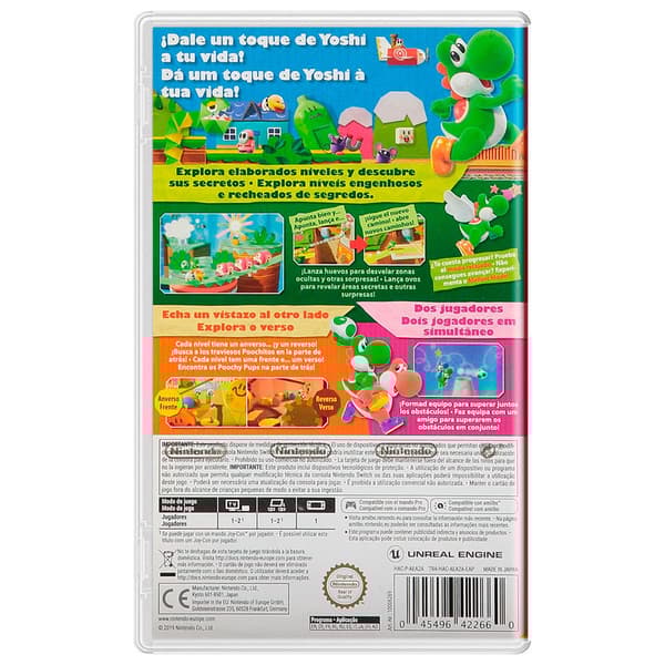 Nintendo Switch Yoshi´s Crafted World Flerfarvet PAL