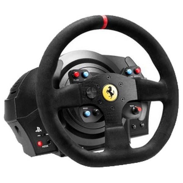 Thrustmaster Alcantara Edition Pc/ps T300 Ferrari Integral Racing 4 Styretøj Hjul+pedaler Sort