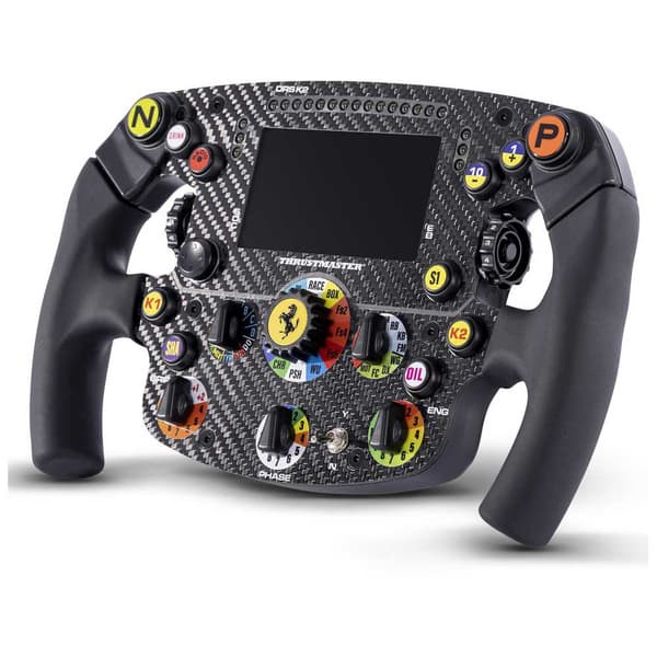 Thrustmaster Ferrari Sf Udgave 1000 Pc/ps4/ps5/xbox One/serie X/s Rattillæg Sort