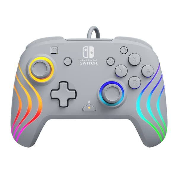 Pdp Switch Afterglow Wave Wired Controller - Grey