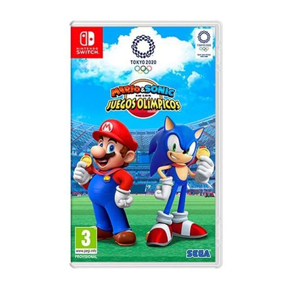 Nintendo Switch Mario&sonic A Los Juegos Olímpicos Rød,Hvid PAL