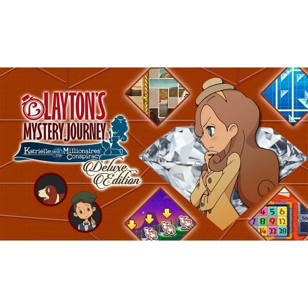 Nintendo Layton´s Mystery Journey Deluxe-spel Switch Flerfärgad PAL