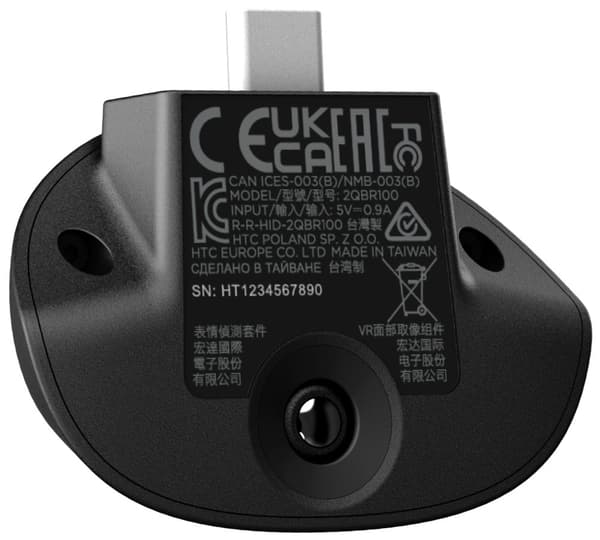 Moduł śledzenia mimiki twarzy Vive Focus 3 Facial Tracker 99HATH004-00