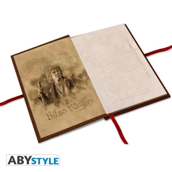 ABYSTYLE THE HOBBIT Premium A5 Notebook Bilbo Baggins