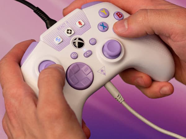 Turtle Beach controller React-R, white/purple