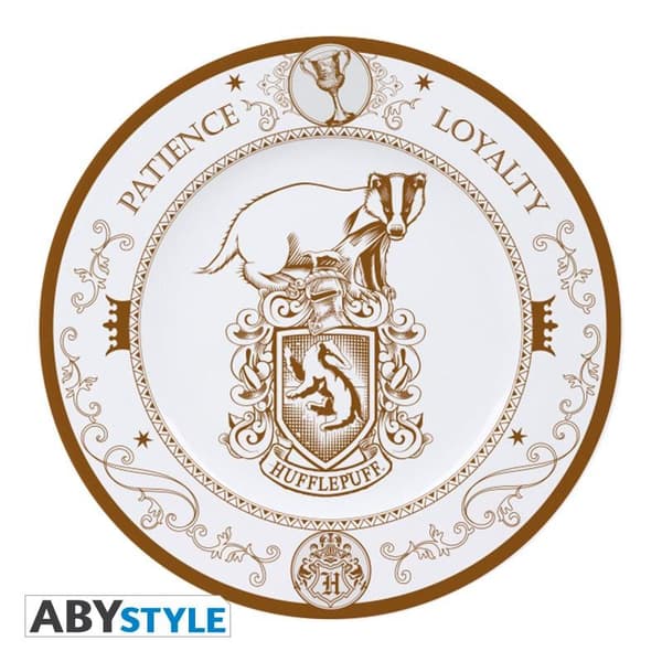ABYSTYLE HARRY POTTER Set of 4 PlatesHogwarts Houses