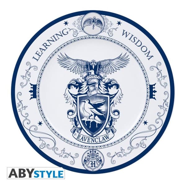 ABYSTYLE HARRY POTTER Set of 4 PlatesHogwarts Houses