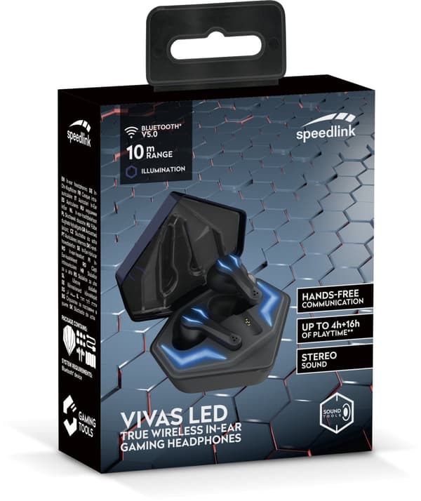 Speedlink wireless earbuds Vivas (SL-860200-BK)