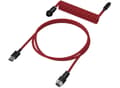 Miniatyrbillede 1 af 4: HyperX USB-C Coiled Cable Red-Black