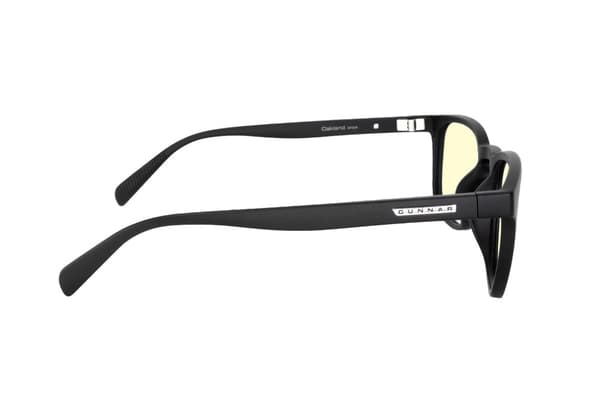 GUNNAR kancelářske/herní brýle OAKLAND ONYX * jantarová skla * BLF 65 * GUNNAR focus