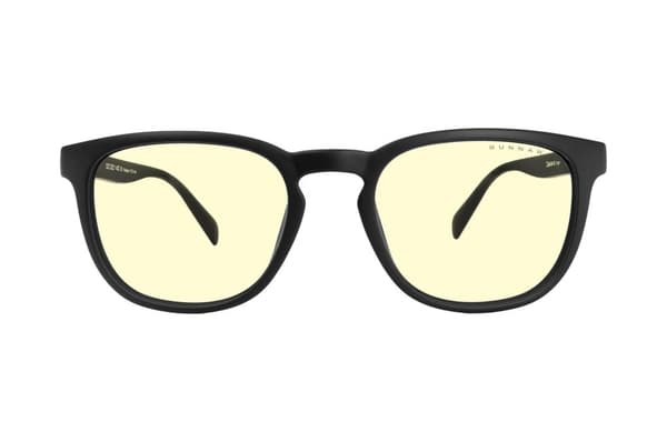 GUNNAR kancelářske/herní brýle OAKLAND ONYX * jantarová skla * BLF 65 * GUNNAR focus