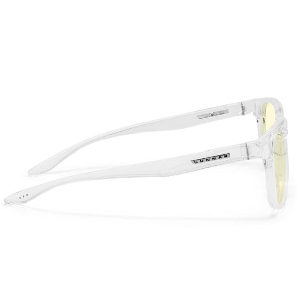 GUNNAR kancelářske/herní brýle RUSH CRYSTAL * jantárová skla * BLF 65 * NATURAL focus