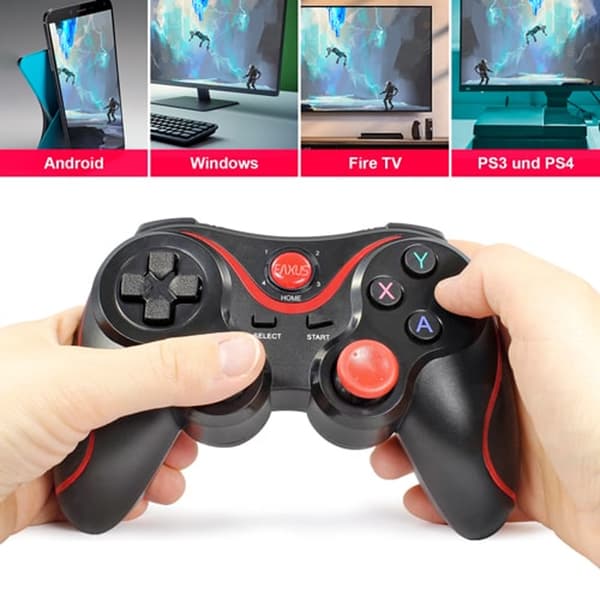 Trådløs håndkontroll til Smartphone / Tablet / PC / PS3 / PS4