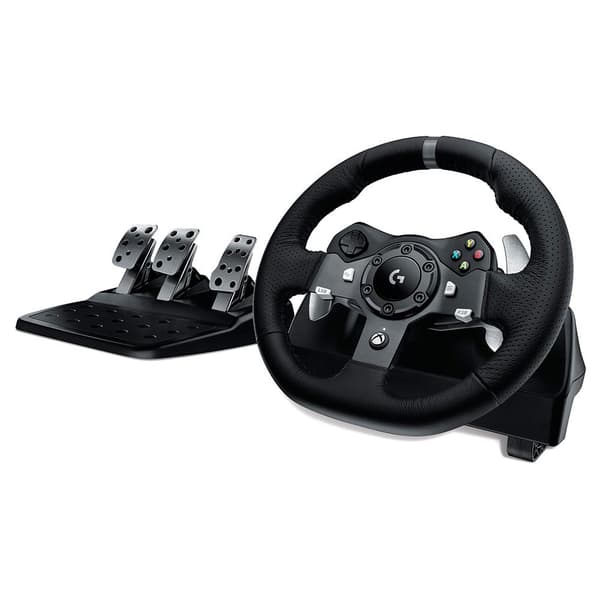 Logitech Pyörä+polkimet Driving Force G920 Pc/xbox Musta