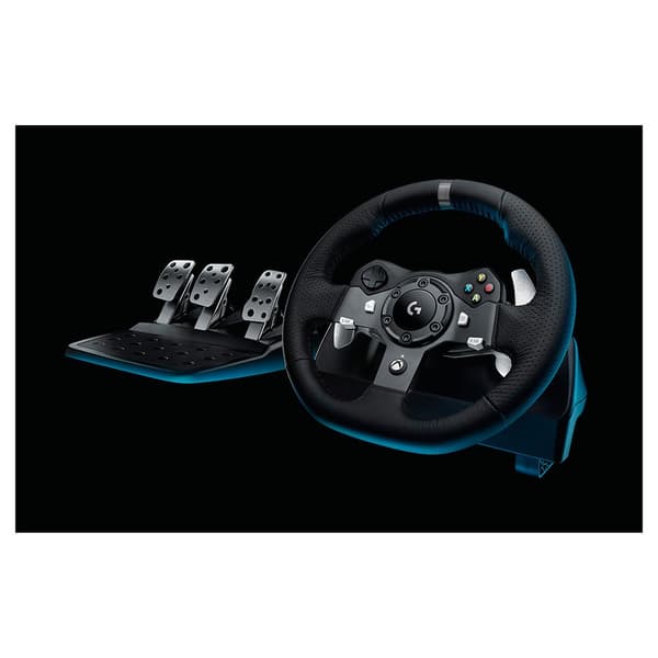 Logitech Pyörä+polkimet Driving Force G920 Pc/xbox Musta