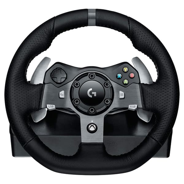 Logitech Pyörä+polkimet Driving Force G920 Pc/xbox Musta
