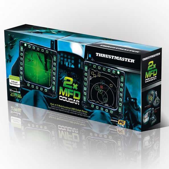 Thrustmaster Pc Pack Mfd Cougar Musta