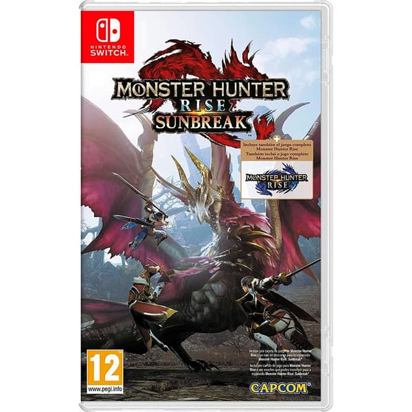 Nintendo Switch Monster Hunter Rise: Sunbreak Flerfarvet PAL