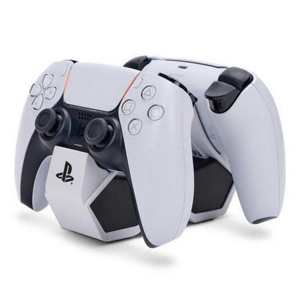 Playstation Ps Twin 5 Ohjain Laturi Valkoinen