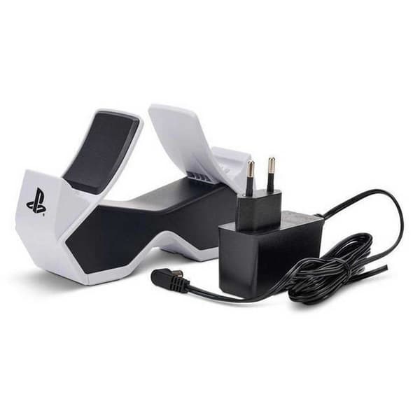 Playstation Ps Twin 5 Ohjain Laturi Valkoinen