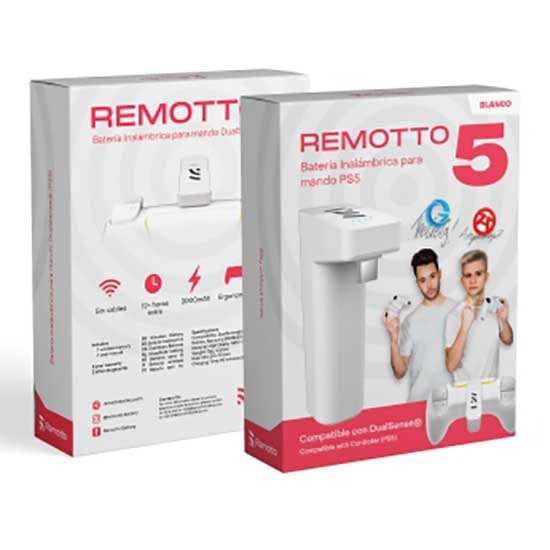 Remotto Battery Ohjaimen Laturi Ps5 Hopeinen