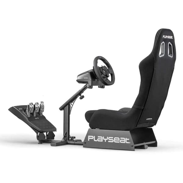 Playseat Ohjaamo Evolution Alcantara Hopeinen