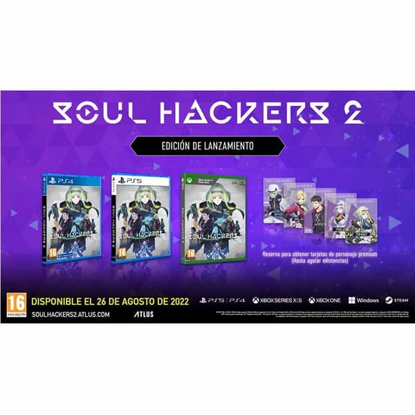 Atlus Xbox Series X Soul Hackers 2 Flerfarvet PAL