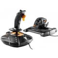 Pikkukuva 4 / 9: Thrustmaster Pc Joystick + Kaasuvipu T16000m Fcs Hotas Musta
