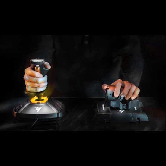 Thrustmaster Pc Joystick + Kaasuvipu T16000m Fcs Hotas Musta