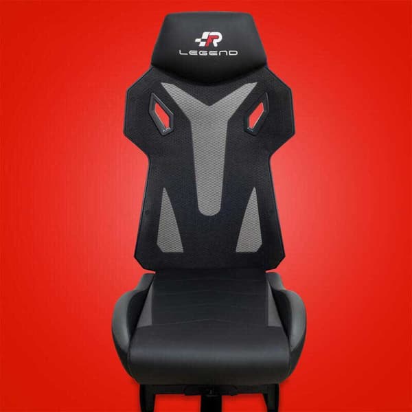 Fr-tec Ohjaamo Racing Seat Legend Hopeinen