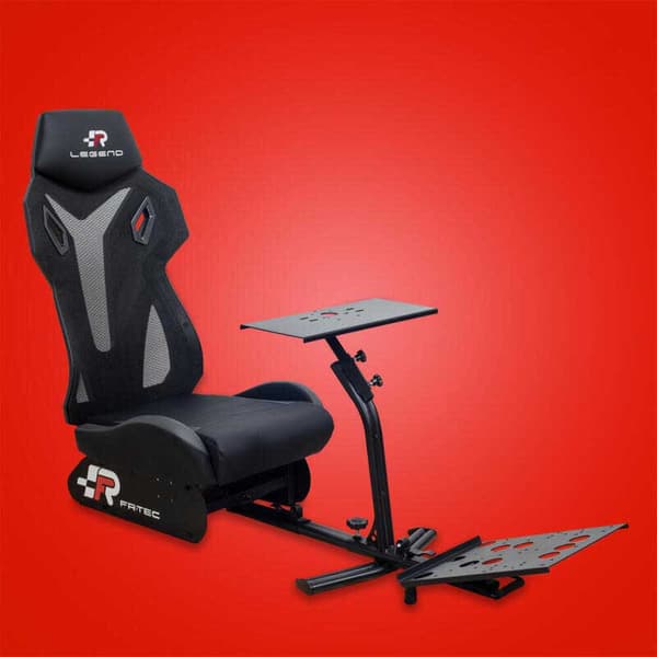 Fr-tec Ohjaamo Racing Seat Legend Hopeinen