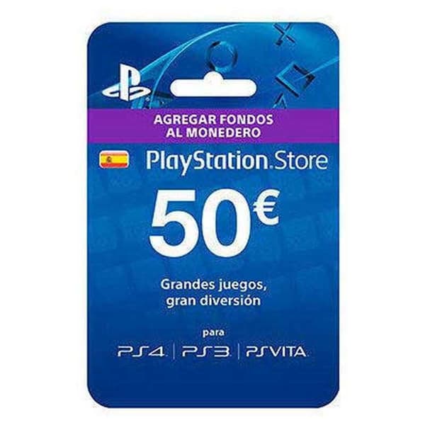 Sony Pungkort Live Card 50€ Transparent
