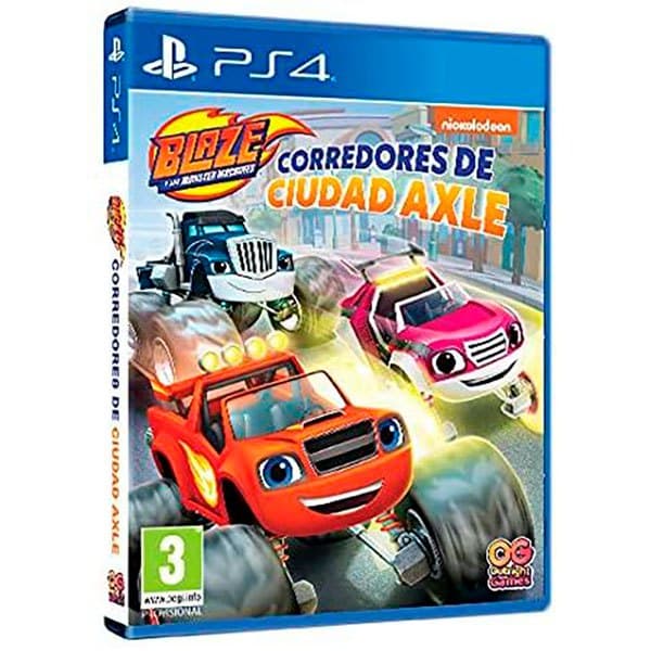 Outright Spel Ps4 Blaze And The Monster Machines: Axle City Racers Flerfärgad