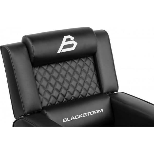 Blackstorm Throne of Games Recliner -pelituoli, musta