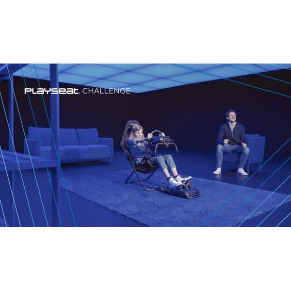 Playseat Challenge Sort ActiFit foldbar kørestol, sort