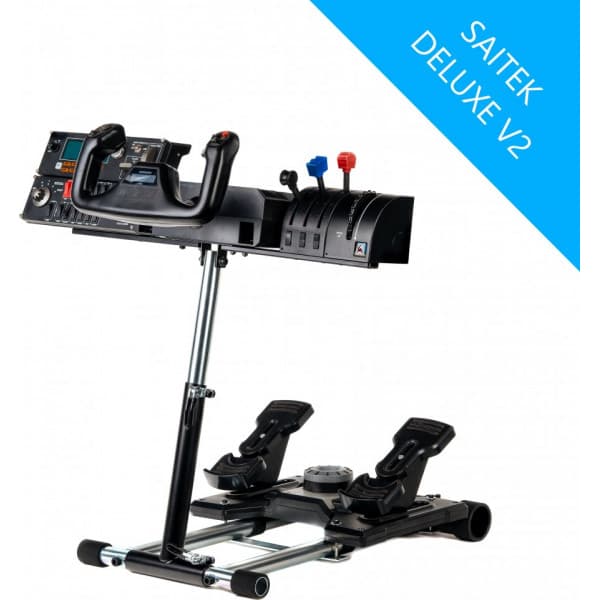 Wheel Stand Pro V2 Deluxe ställning för Logitech Saitek Pro Flight Yoke System