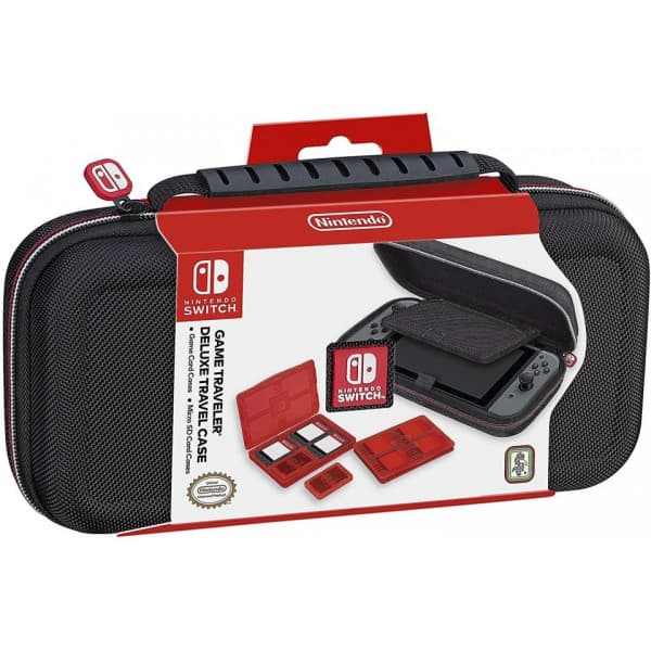 Nintendo Deluxe Travel Case -suojalaukku, musta, Switch