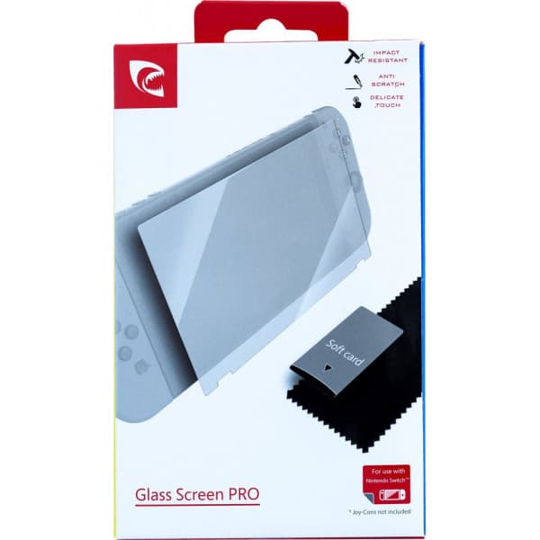 Piranha Nintendo Switch Glass Screen PRObeskyttelsesglas, Switch.