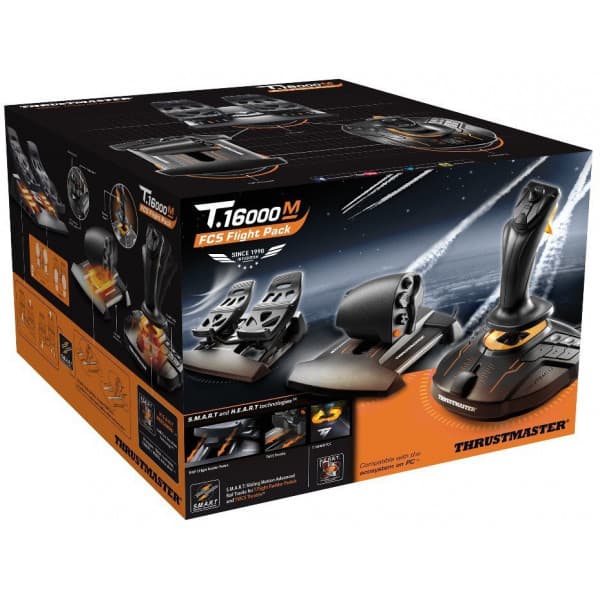 Thrustmaster T16000M FCS Flight Pack -spelpaket, PC