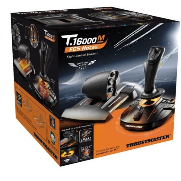 Thrustmaster T.16000M FCS HOTAS spilcontroller sæt, PC