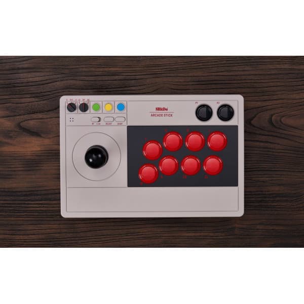 8BitDo Arcade Stick videospil controller, Switch / PC
