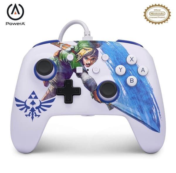 PowerA NSW ENH Wired Controller - Master Sword Attack - Nintendo Switch
