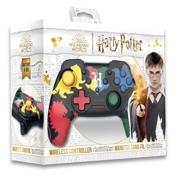 Harry Potter Wireless controller Nintendo Switch 4 Houses