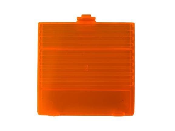 Batterilåg kompatibelt med Nintendo Gameboy Classic Gennemsigtig/Orange
