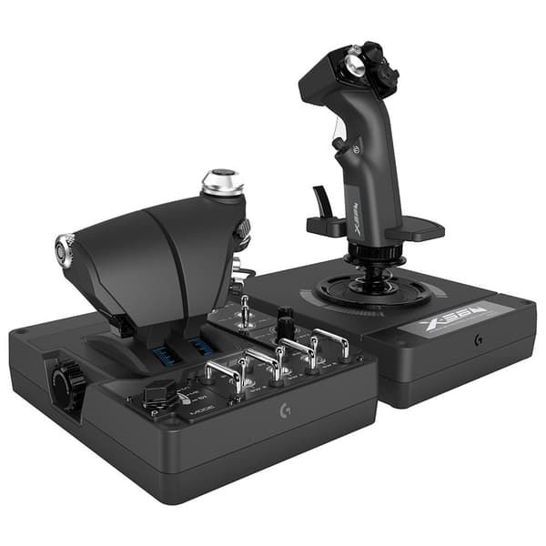 Logitech Pc-paket Saitek Pro Flight X56 Hotas Svart