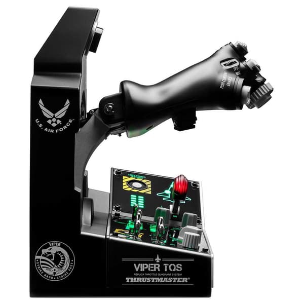 Thrustmaster T-flight Stick Viper Tqs Mission Pack Hopeinen