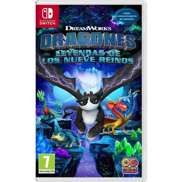 Electronic Arts Spel Switch Dragones: Leyendas De Los Nueve Reinos Blå PAL