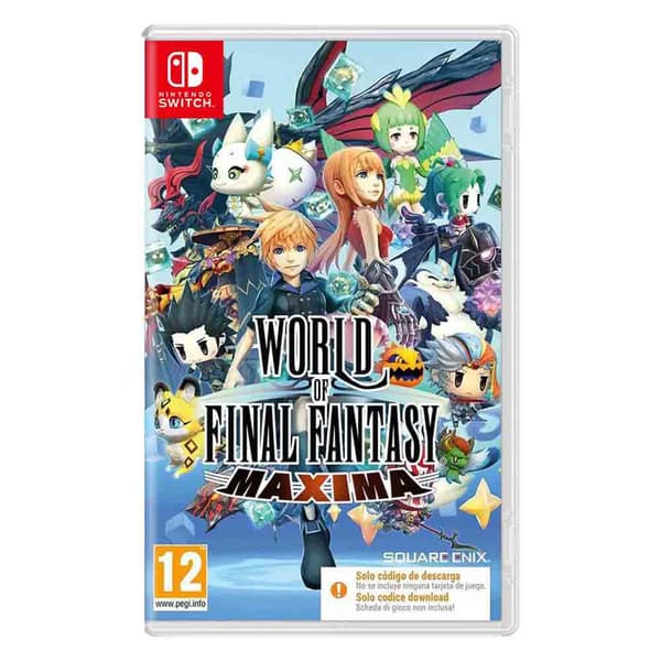 Koch Media Kode I æske Switch World Of Final Fantasy Maxima Flerfarvet PAL