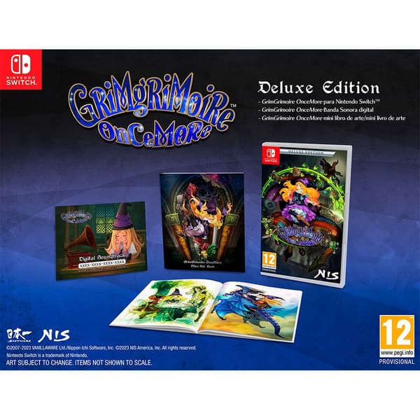 Nis America Spil Switch Grimgrimoire Oncemore Transparent PAL